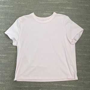 lululemon strawberry milkshake tee size 4
